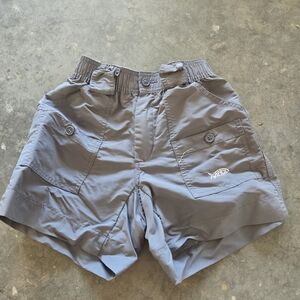 AFTCO Boy's Cargo Shorts in Gray